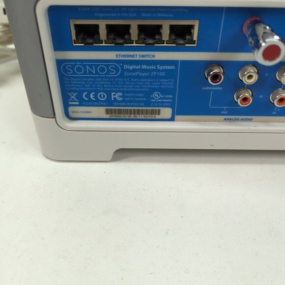 Sonos ZP100 ZonePlayer Digital Music System 50W Per Channel Amplifier Add-On - Picture 7 of 10